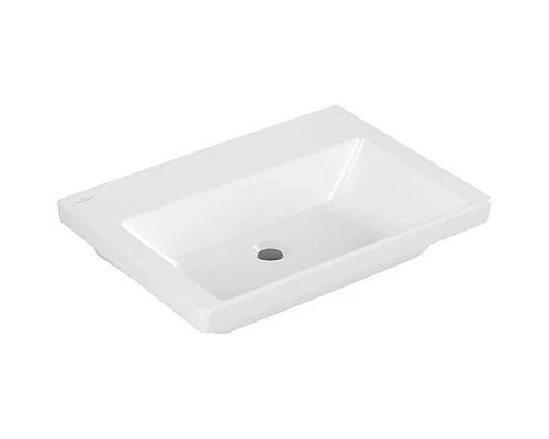 Приобрести Раковина 65х47 см Villeroy & Boch Subway 3.0 4A706801 в магазине сантехники Santeh-Crystal.ru