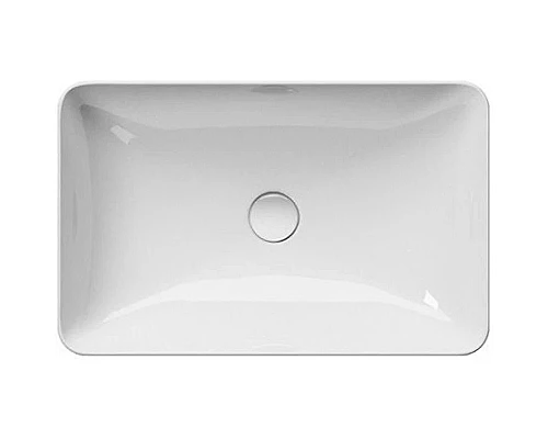 Приобрести Раковина 60х38 см GSI Pura 883711 в магазине сантехники Santeh-Crystal.ru