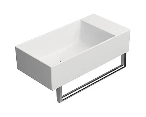 Приобрести Раковина 50х25 см GSI Kube X 9486009 в магазине сантехники Santeh-Crystal.ru