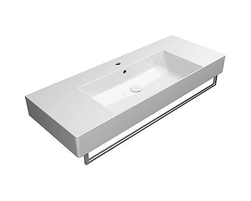 Купить Раковина 120х47 см GSI Kube X 9452111 в магазине сантехники Santeh-Crystal.ru