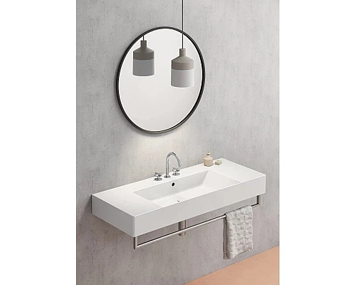 Купить Раковина 120х47 см GSI Kube X 9452111 в магазине сантехники Santeh-Crystal.ru