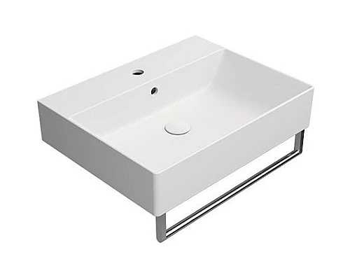 Приобрести Раковина 60х47 см GSI Kube X 9431109 в магазине сантехники Santeh-Crystal.ru