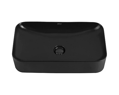 Приобрести Раковина 60,5х35 см Abber Rechteck AC2204MB в магазине сантехники Santeh-Crystal.ru