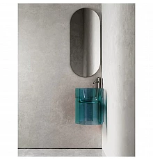 Раковина 42,2х42,2 см Abber Kristall AT2705Aquamarin