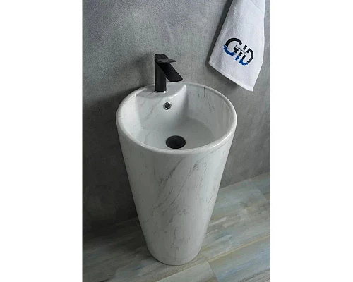 Купить Раковина напольная 40х40 см GID Nb131wgs в магазине сантехники Santeh-Crystal.ru