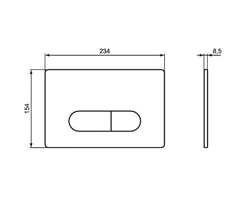 Заказать Комплект подвесной унитаз K819501 + система инсталляции  R020467 + R0115A6 Ideal Standard Prosys Connect Air K819501PAA6115 в магазине сантехники Santeh-Crystal.ru