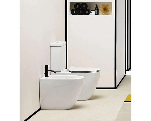 Заказать Биде напольное GSI Pura 8862109 в магазине сантехники Santeh-Crystal.ru