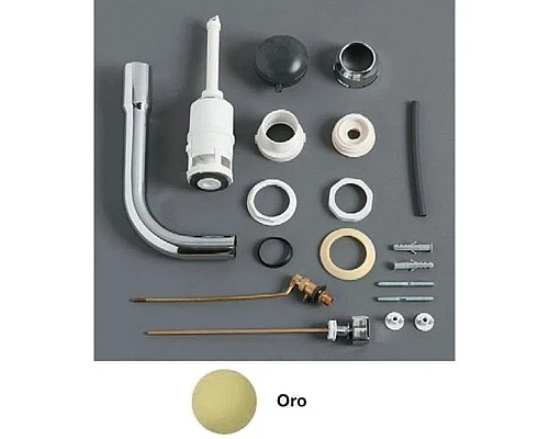 Купить Низкая труба с механизмом слива Simas Arcade D11oro в магазине сантехники Santeh-Crystal.ru
