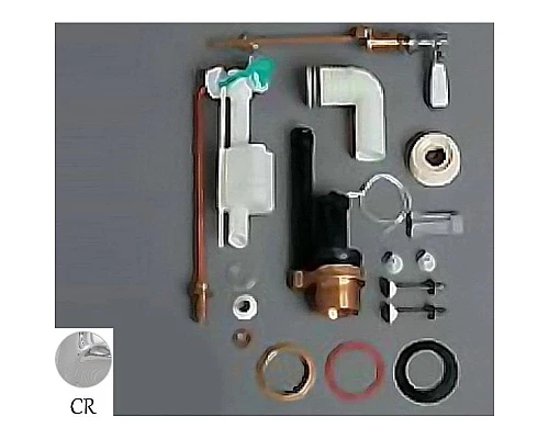 Заказать Комплект механизма слива с боковой ручкой Simas Lante D24cr в магазине сантехники Santeh-Crystal.ru