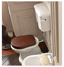 Бачок низкий для унитаза с боковым отверстием для ручки смыва Kerasan Retro 107201