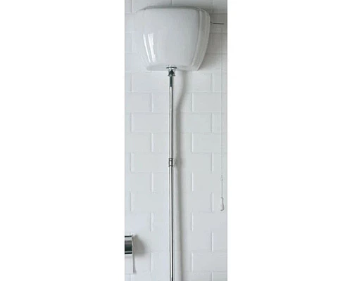 Заказать Бачок для высокой трубы Globo Paestum PA010BI в магазине сантехники Santeh-Crystal.ru