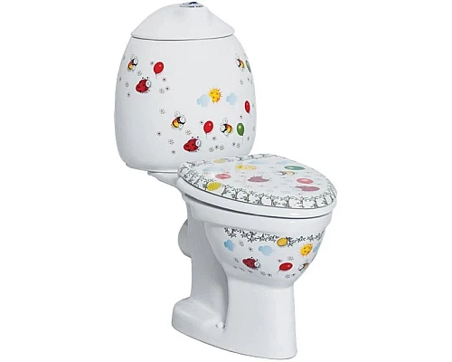 Купить Бачок Creavit Cocuk Decor CK400-00CB00E-FF00 в магазине сантехники Santeh-Crystal.ru