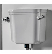 Бачок низкий с боковым отверстием для ручки смыва Kerasan Waldorf 418301bi