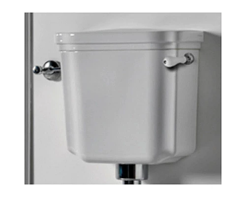 Купить Бачок низкий с боковым отверстием для ручки смыва Kerasan Waldorf 418301bi в магазине сантехники Santeh-Crystal.ru