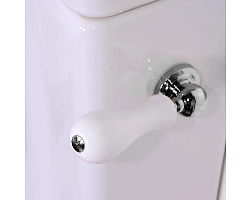 Купить Бачок низкий с боковым отверстием для ручки смыва Kerasan Waldorf 418301bi в магазине сантехники Santeh-Crystal.ru