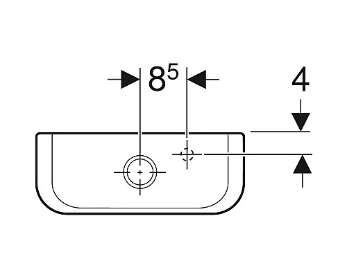 Купить Бачок для унитаза Geberit iCon Square 228950000 в магазине сантехники Santeh-Crystal.ru