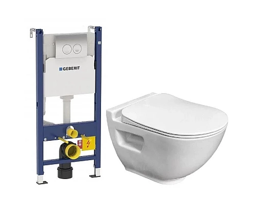 Заказать Комплект подвесной унитаз Bien Harmony HRKA052N2VP0W3000 + система инсталляции Geberit 458.124.21.1 в магазине сантехники Santeh-Crystal.ru