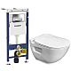 Купить Комплект подвесной унитаз Bien Harmony HRKA052N2VP0W3000 + система инсталляции Geberit 458.125.21.1 в магазине сантехники Santeh-Crystal.ru