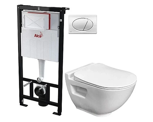 Купить Комплект подвесной унитаз Bien Harmony HRKA052N2VP0W3000 + система инсталляции AlcaPlast AM101/11203:1RUSSETM71 в магазине сантехники Santeh-Crystal.ru