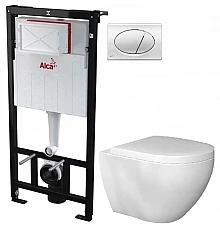 Комплект подвесной унитаз Bien Dune DNKA052N1VP0W3000 + система инсталляции AlcaPlast AM101/11203:1RUSSETM71