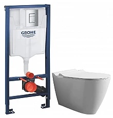 Комплект подвесной унитаз Bien Mineral MNKA052N1VP0W3000 + система инсталляции Grohe 38772001