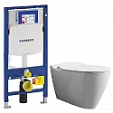 Комплект подвесной унитаз Bien Mineral MNKA052N1VP0W3000 + система инсталляции Geberit 111.300.00.5 Комплект подвесной унитаз Bien Mineral MNKA052N1VP0W3000 + система инсталляции Geberit 111.300.00.5