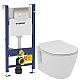 Заказать Комплект подвесной унитаз Ideal Standard Connect Space E804601 + E772401 + система инсталляции Geberit 458.124.21.1 в магазине сантехники Santeh-Crystal.ru