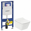 Комплект подвесной унитаз Toto SP CW532Y + TC512F + система инсталляции Geberit 111.300.00.5