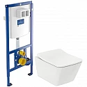 Комплект подвесной унитаз Toto SP CW532Y + TC512F + система инсталляции Villeroy & Boch 92246100