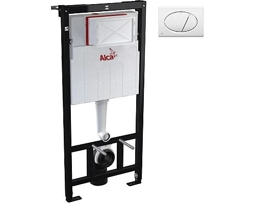 Заказать Комплект подвесной унитаз Laufen Pro 8.2095.0.000.000.1 + 8.9896.6.000.000.1 + система инсталляции AlcaPlast AM101/11203:1RUSSETM71 в магазине сантехники Santeh-Crystal.ru