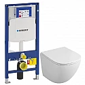 Комплект подвесной унитаз OWL 1975 Vind OWLT190302 + система инсталляции Geberit 111.300.00.5