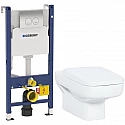 Комплект подвесной унитаз Creavit Sphinx SP320-11CB00E-0000 + KC1803.01.0000E + система инсталляции Geberit 458.124.21.1