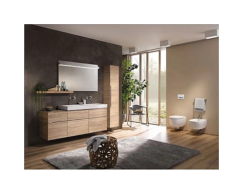 Приобрести Комплект подвесной унитаз 204060000 + 574130000 + система инсталляции 111.362.00.5 Geberit iCon 500.362.00.I в магазине сантехники Santeh-Crystal.ru