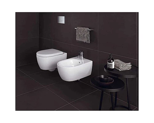 Приобрести Комплект подвесной унитаз 204060000 + 574130000 + система инсталляции 111.362.00.5 Geberit iCon 500.362.00.I в магазине сантехники Santeh-Crystal.ru