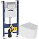 Приобрести Комплект подвесной унитаз IDDIS Stone STORDSEI25 + система инсталляции Geberit 458.124.21.1 в магазине сантехники Santeh-Crystal.ru