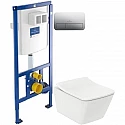 Комплект подвесной унитаз Toto SP CW532Y + TC512F + система инсталляции Villeroy & Boch 92246100 + 92249061
