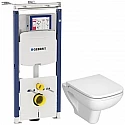 Комплект подвесной унитаз Vitra S20 5507B003-0101 + 77-003-009 + система инсталляции Geberit 111.362.00.5