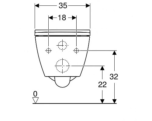 Заказать Комплект подвесной унитаз Geberit Smyle Square 500.683.01.1 + система инсталляции Geberit 458.124.21.1 в магазине сантехники Santeh-Crystal.ru