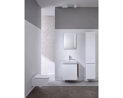 Купить Комплект подвесной унитаз Geberit Smyle Square 500.683.01.1 + система инсталляции Jacob Delafon E5504-NF + E4326-00 в магазине сантехники Santeh-Crystal.ru