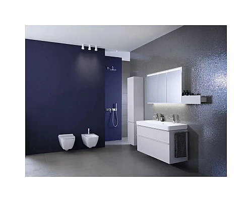 Купить Комплект подвесной унитаз Geberit Smyle Square 500.683.01.1 + система инсталляции AlcaPlast AM101/11203:1RUSSETM71 в магазине сантехники Santeh-Crystal.ru