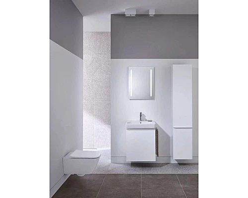 Купить Комплект подвесной унитаз Geberit Smyle Square 500.683.01.1 + система инсталляции Jacob Delafon E24156-NF + E20859-7-BMT в магазине сантехники Santeh-Crystal.ru