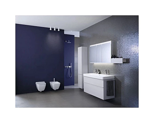 Купить Комплект подвесной унитаз Geberit Smyle Square 500.683.01.1 + система инсталляции Jacob Delafon E24156-NF + E20859-7-BMT в магазине сантехники Santeh-Crystal.ru