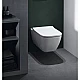 Купить Комплект подвесной унитаз Geberit Smyle Square 500.683.01.1 + система инсталляции Geberit 111.362.00.5 + 115.770.DW.5 в магазине сантехники Santeh-Crystal.ru