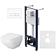 Заказать Комплект подвесной унитаз + система инсталляции Am.Pm Inspire 2.0 Pro S IS47001.50A1700 в магазине сантехники Santeh-Crystal.ru