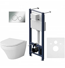 Комплект подвесной унитаз + система инсталляции Am.Pm Inspire Pro L IS49051.501700