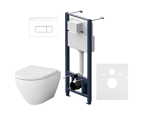 Заказать Комплект подвесной унитаз + система инсталляции Am.Pm Spirit 2.0 Pro M IS48001.701700 в магазине сантехники Santeh-Crystal.ru