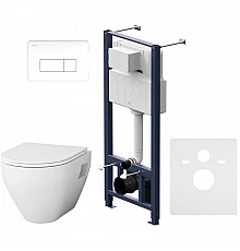 Комплект подвесной унитаз + система инсталляции Am.Pm Spirit 2.0 Pro M IS48001.701738