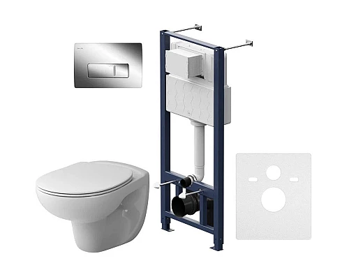 Приобрести Комплект подвесной унитаз + система инсталляции Am.Pm Sense Pro M IS48051.741700 в магазине сантехники Santeh-Crystal.ru