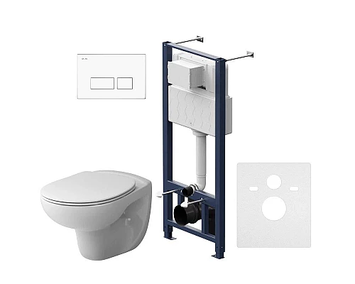 Заказать Комплект подвесной унитаз + система инсталляции Am.Pm Sense Pro S IS47001.741700 в магазине сантехники Santeh-Crystal.ru