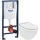 Купить Комплект подвесной унитаз Jaquar Solo SLS-WHT-6953BIUFSM + система инсталляции Grohe 38772001 в магазине сантехники Santeh-Crystal.ru